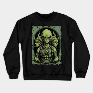 Aliens Are Real Crewneck Sweatshirt